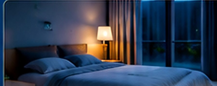 chambre en veilleuse