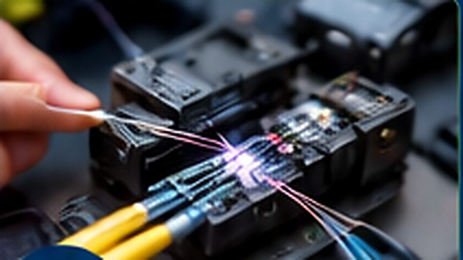 soudure de fibre optique